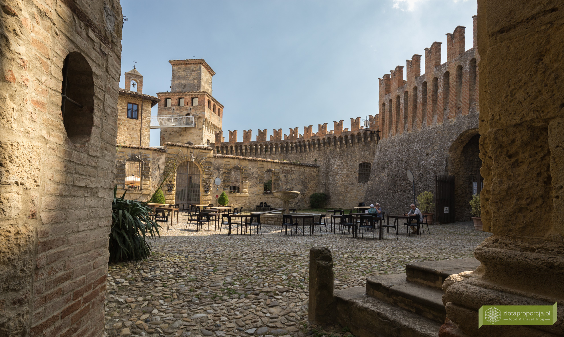 Castello di Vigoleno, zamki, Piacenza, Emilia Romania