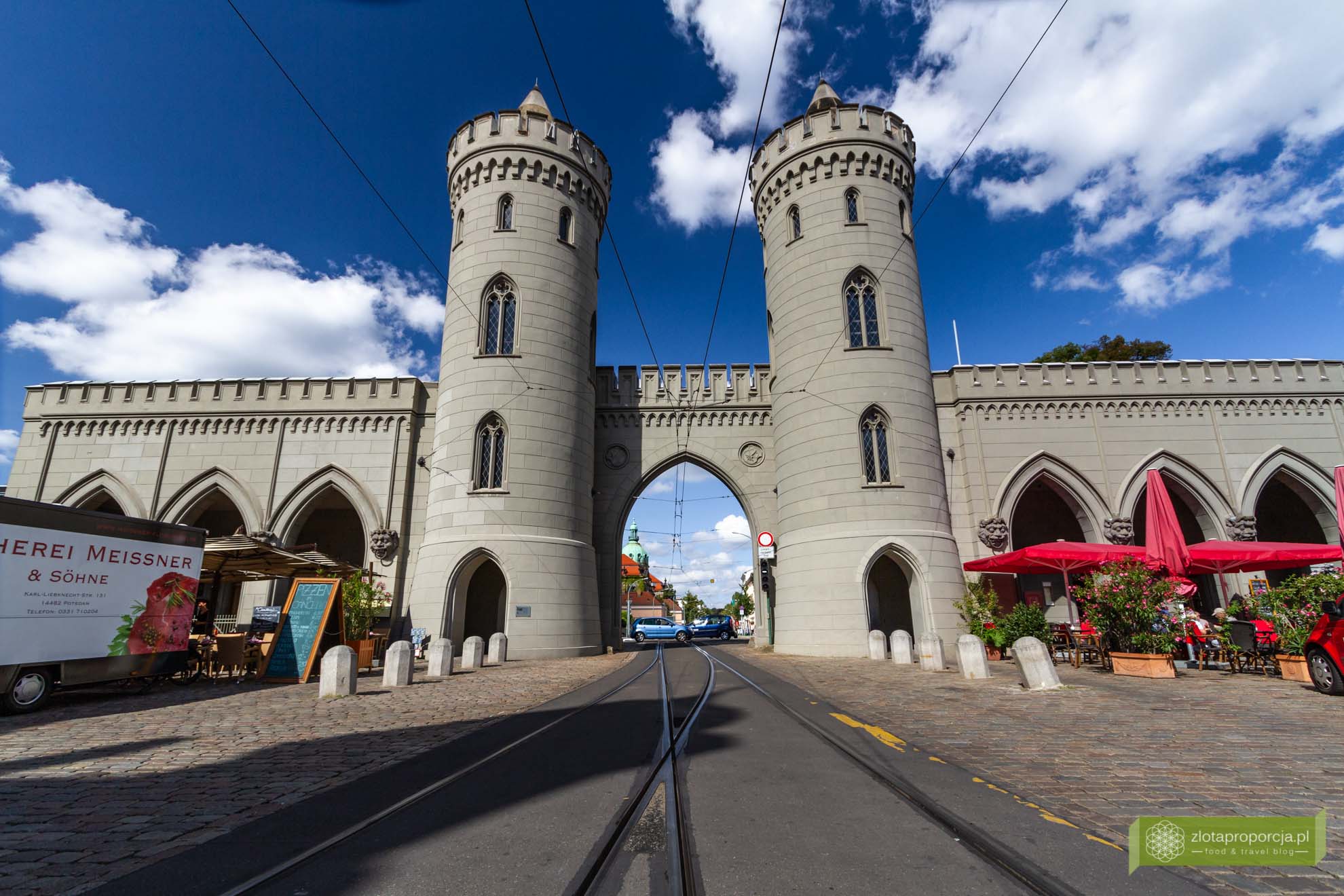 Poczdam, atrakcje Poczdamu, Brandenburgia, atrakcje Brandenburgii, Nauener Tor
