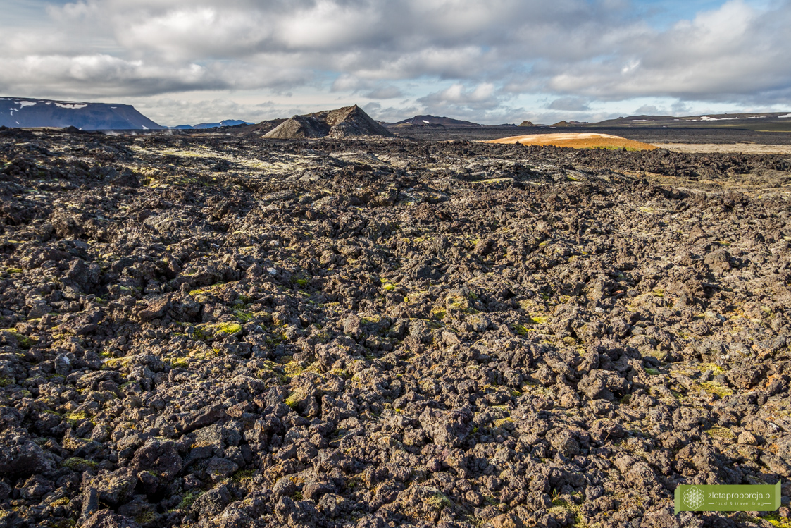 Pole lawowe Leirhnjúkur ,Krafla, Obszar wulkaniczny Krafla, Islandia, Islandia atrakcje, Islandia ciekawe miejsca