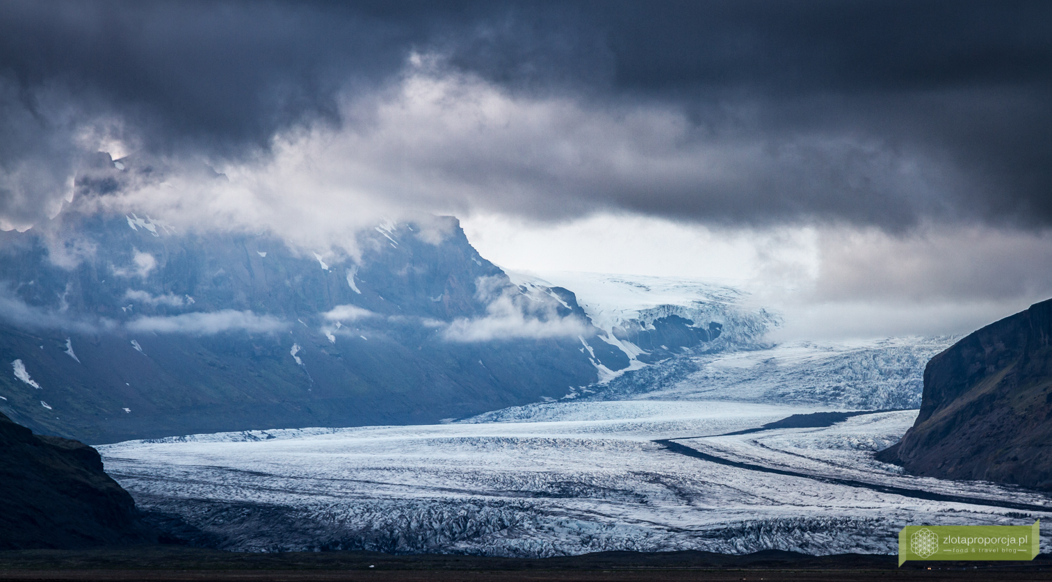 lodowiec Skaftafellsjokull,Skaftafell, lodowce na Islandii, Południowo-wschodnia Islandia, Islandia, Islandia atrakcje, Islandia ciekawe miejsca