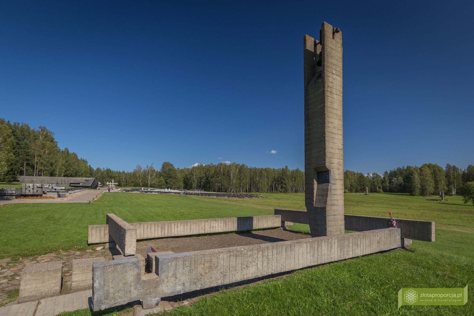 Chatyń, Masakra w Chatyniu, Białoruś; okolice Mińska