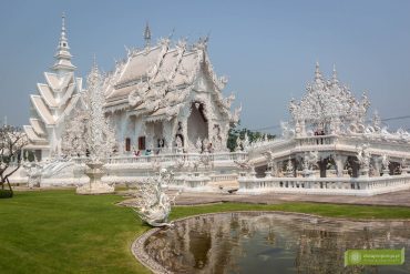 Chiang Rai, Tajlandia Biała Świątynia w Chiang Rai; Biała Świątynia Wat Rong Khun;