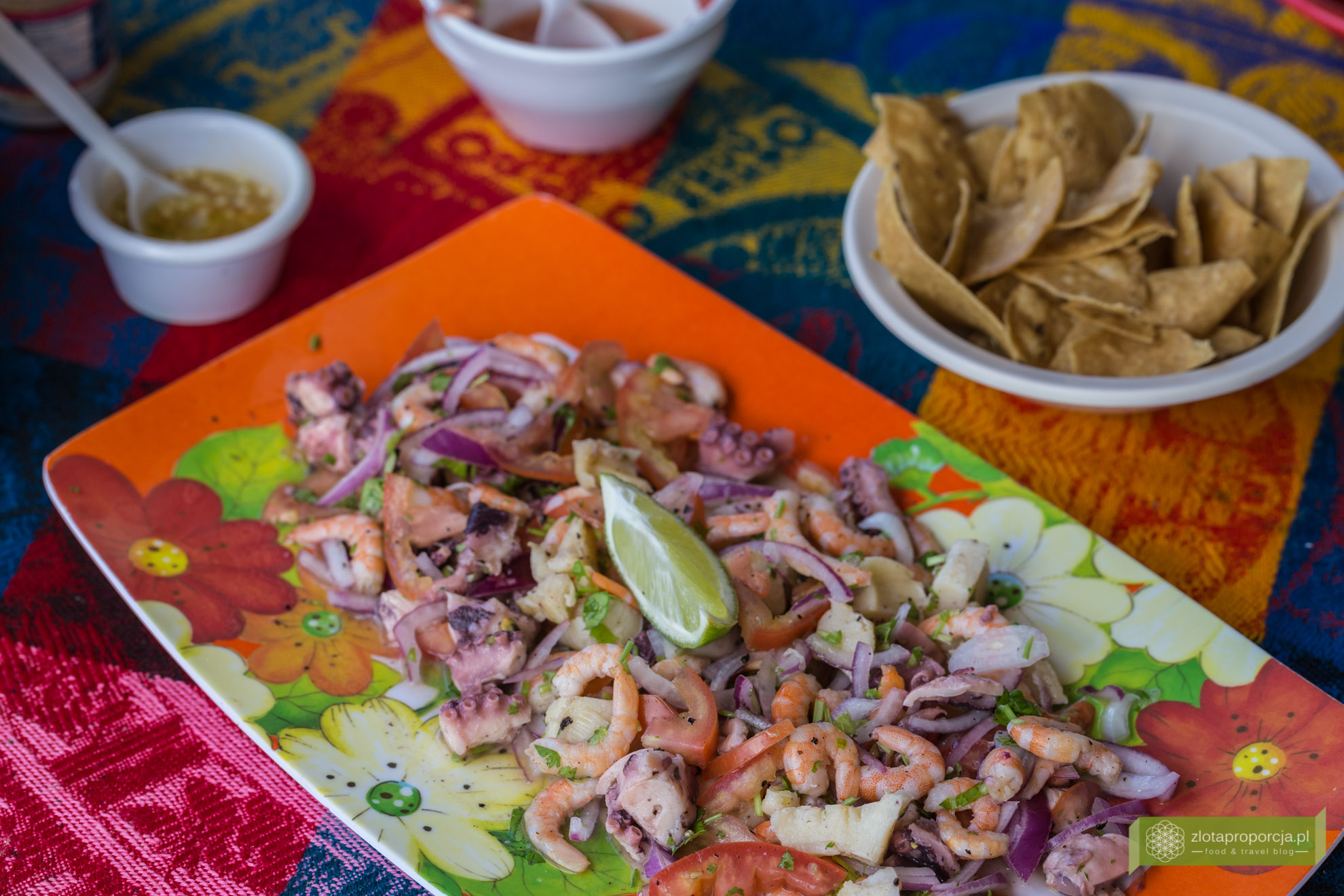 kuchnia Jukatanu, kuchnia meksykańska, meksykańskie potrawy, potrawy na Jukatanie, ceviche