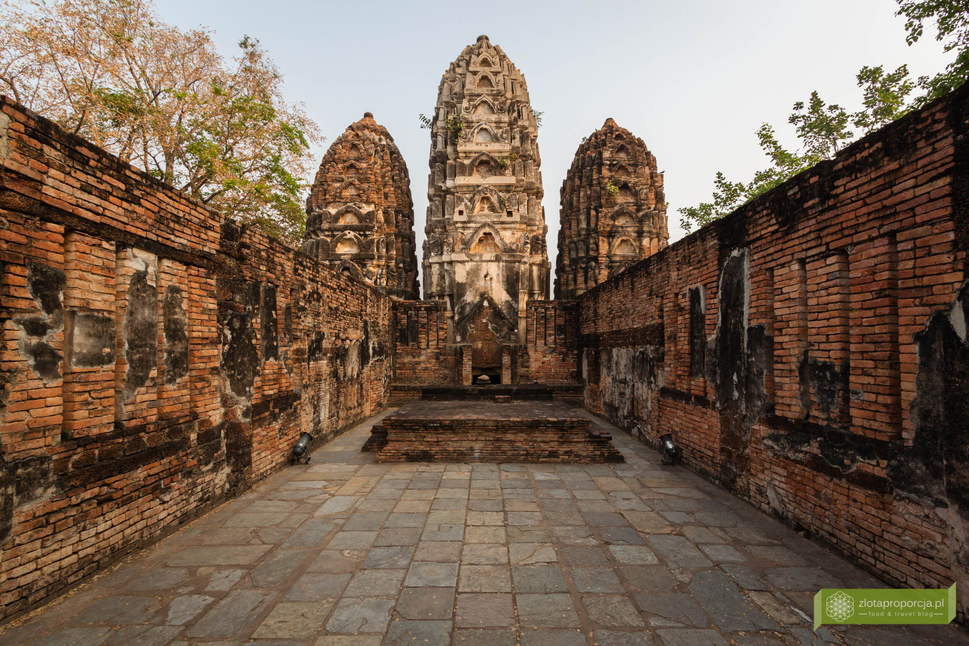 Sukhothai, Park Historyczny Sukhothai; Tajlandia;