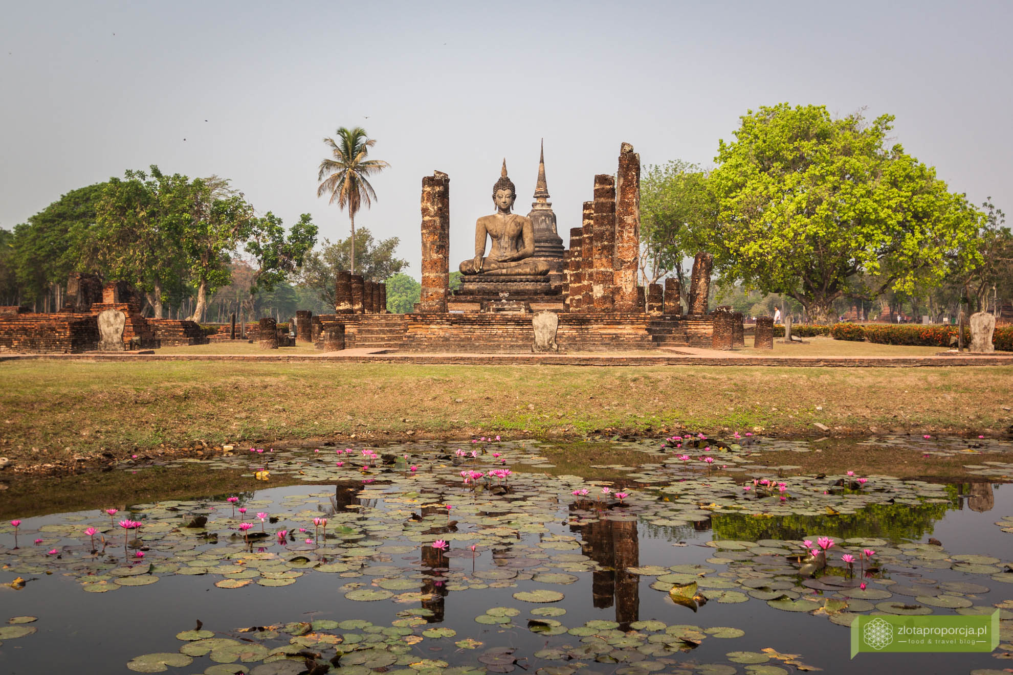 Sukhothai, Park Historyczny Sukhothai; Tajlandia; 