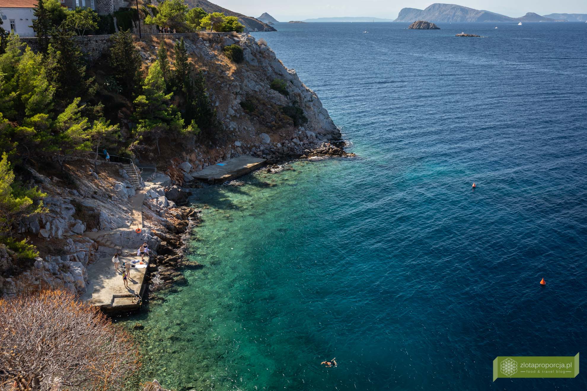 Hydra; wyspa Hydra; Wyspy Sarońskie; Grecja; greckie wyspy; okolice Aten; najpiękniejsze greckie wyspy; hydra plaże
