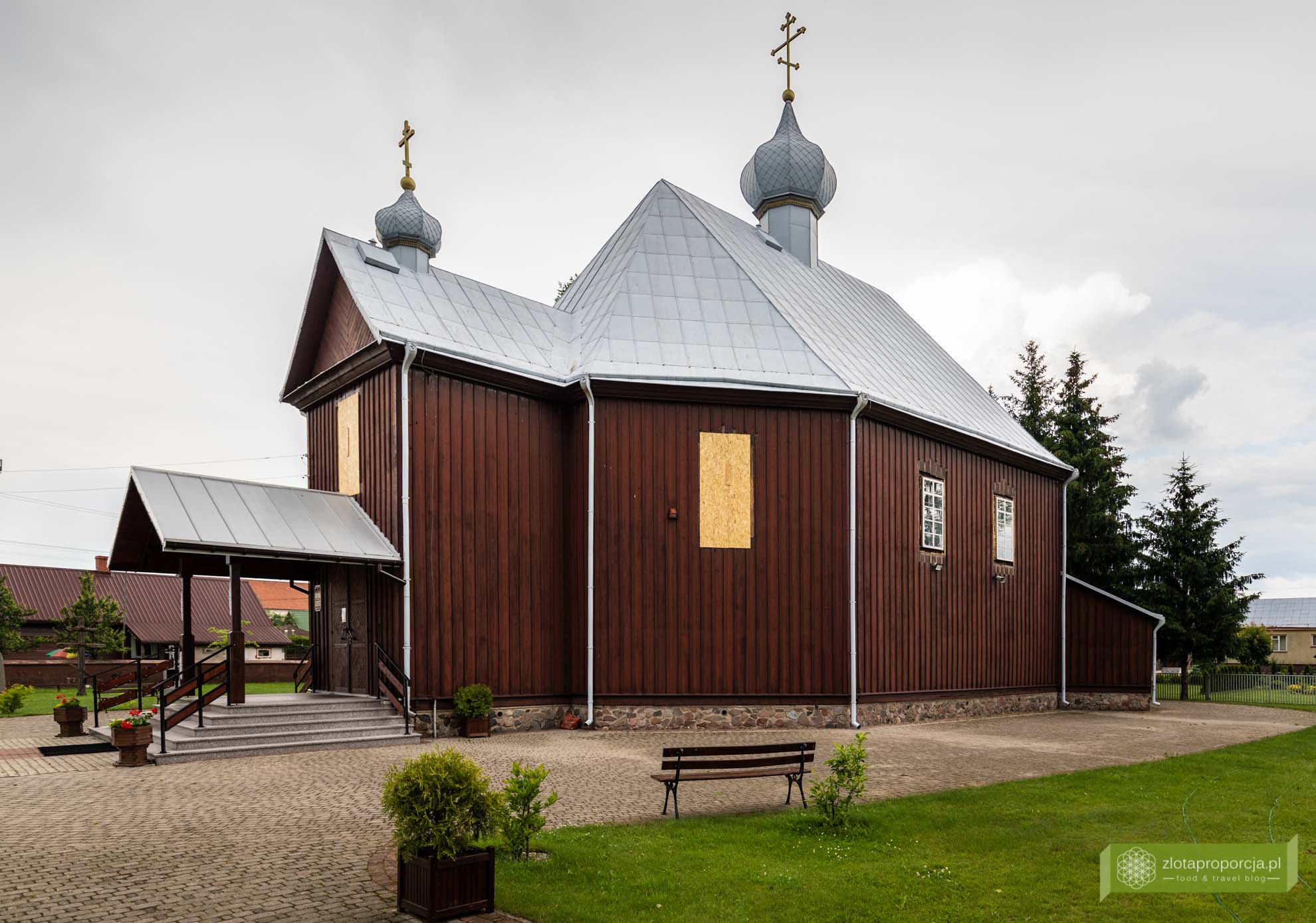 Podlasie; Podlasie rowerem; szlak drewnianych cerkwi Podlasie; okolice Hajnówki; Orla; Orla atrakcje; Orla Cerkiew; Orla cerkiew św. Michała Archanioła; najpiękniejsze cerkwie na Podlasiu;