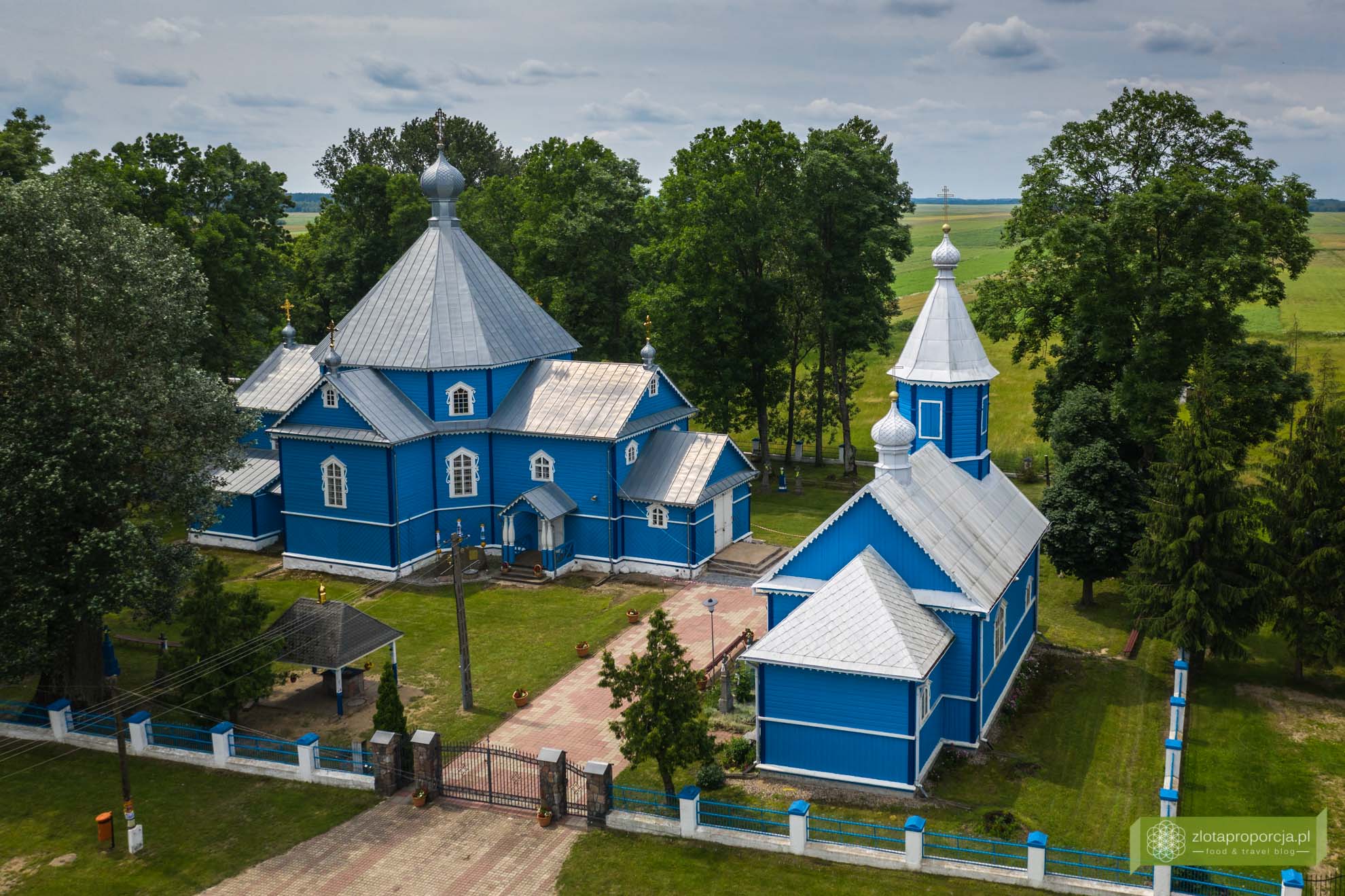 Podlasie; Podlasie rowerem; szlak drewnianych cerkwi Podlasie; okolice Hajnówki; najpiękniejsze cerkwie na Podlasiu; Stary Kornin; Stary Kornin cerkiew; cerkiew św. Michała Archanioła Stary Kornin;