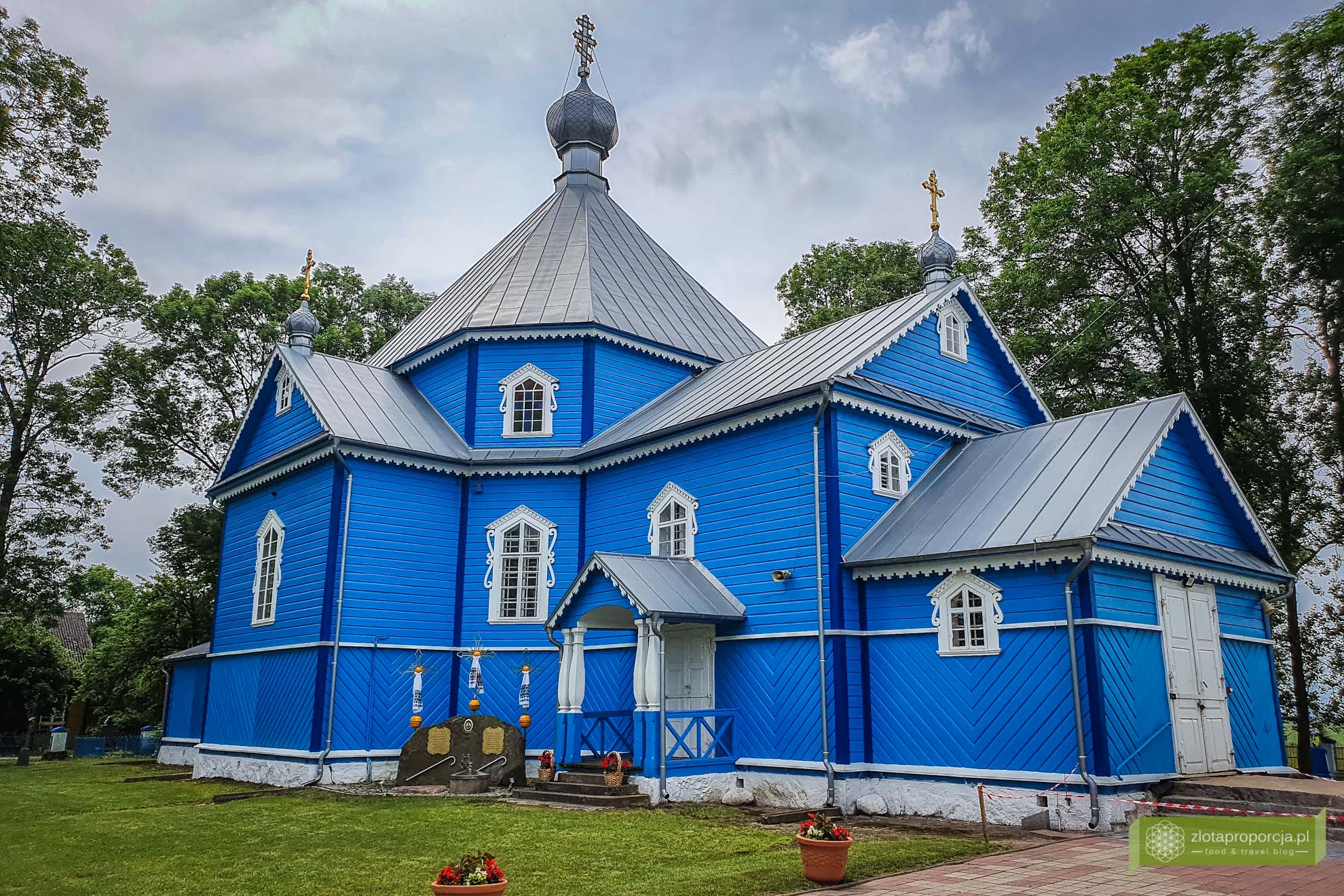 Podlasie; Podlasie rowerem; szlak drewnianych cerkwi Podlasie; okolice Hajnówki; najpiękniejsze cerkwie na Podlasiu; Stary Kornin; Stary Kornin cerkiew; cerkiew św. Michała Archanioła Stary Kornin;