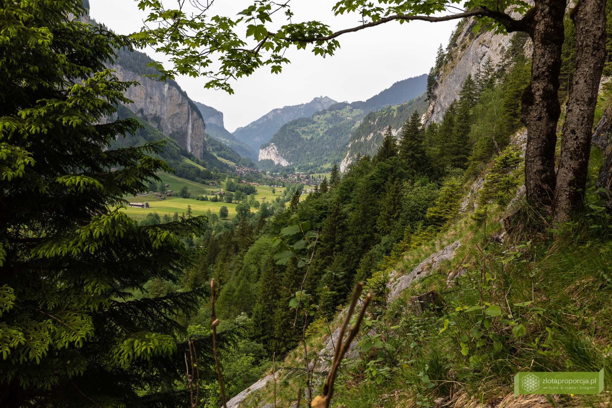 Dolina Lauterbrunnen; Lauterbrunnen; Szwajcaria; 