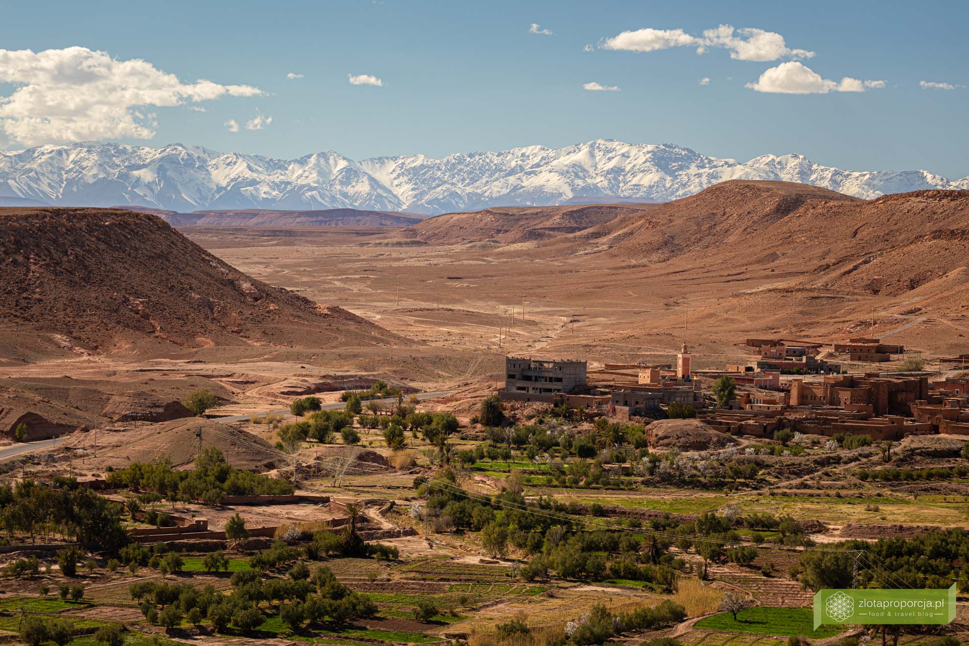 Maroko; Południowe Maroko; atrakcje Maroka, co zobaczyć w Maroku; Ait Ben Haddou; Góry Atlas, pustynia Maroko; ksar Maroko; 