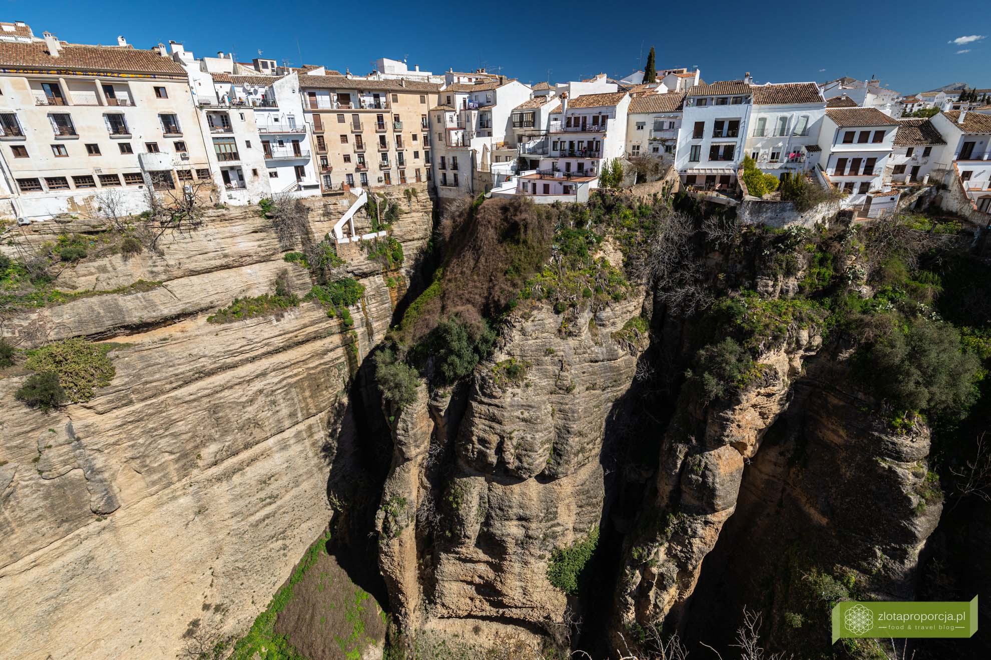 Andaluzja, Hiszpania; atrakcje Andaluzji; co zobaczyć w Andaluzji; Ronda; Ronda Andaluzja; Ronda atrakcje; Ronda co zobaczyć; Ronda zwiedzanie; El Tajo; Wąwóz El Tajo;
