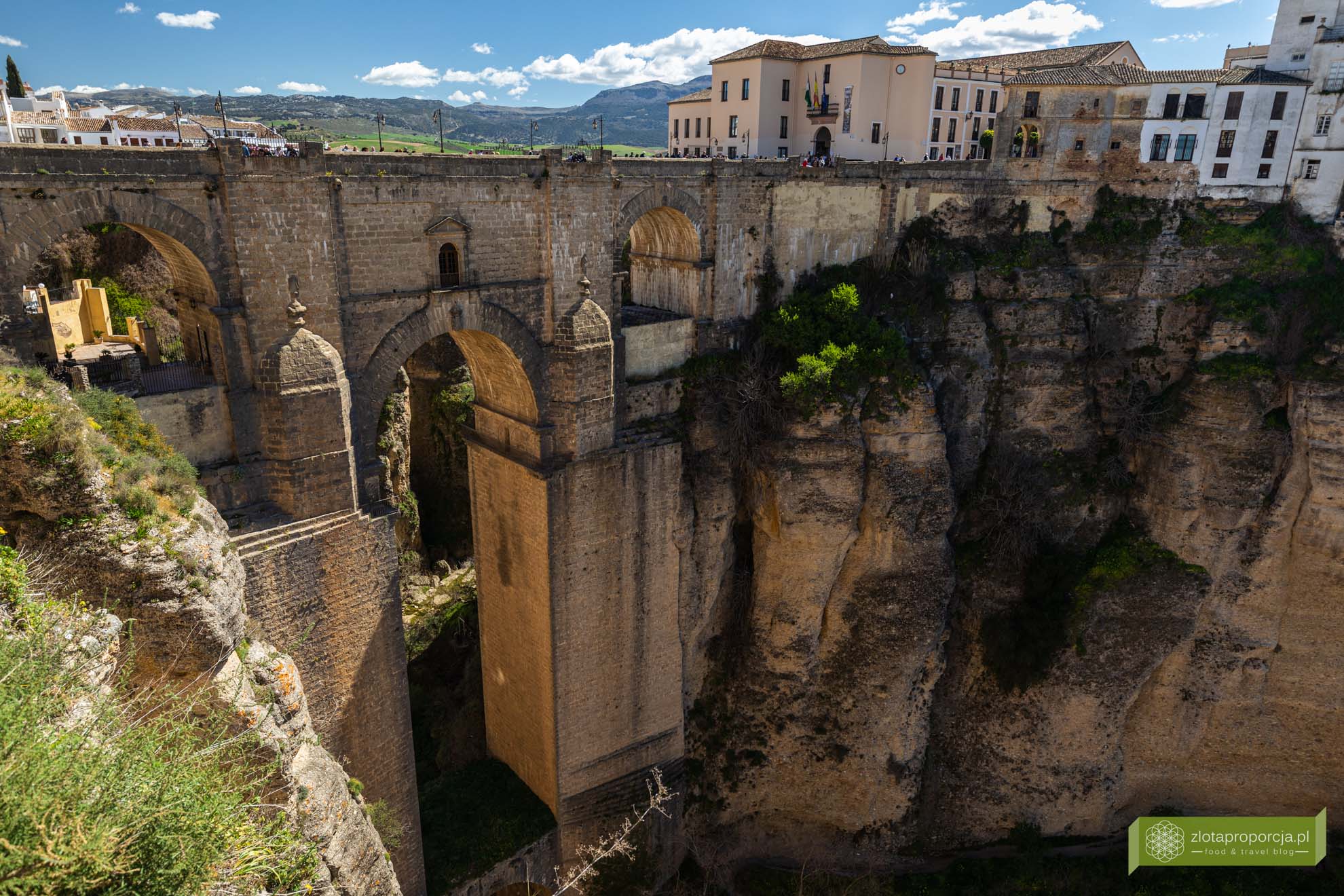 Andaluzja, Hiszpania; atrakcje Andaluzji; co zobaczyć w Andaluzji; Ronda; Ronda Andaluzja; Ronda atrakcje; Ronda co zobaczyć; Ronda most; Nowy Ronda zwiedzanie; Most Ronda;