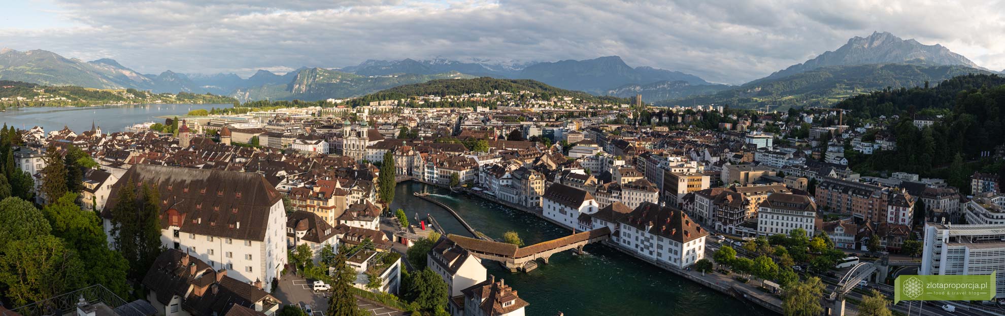Szwajcaria; atrakcje Szwajcarii; Lucerna; atrakcje Lucerny; co zobaczyć w Lucernie; panorama Lucerny;