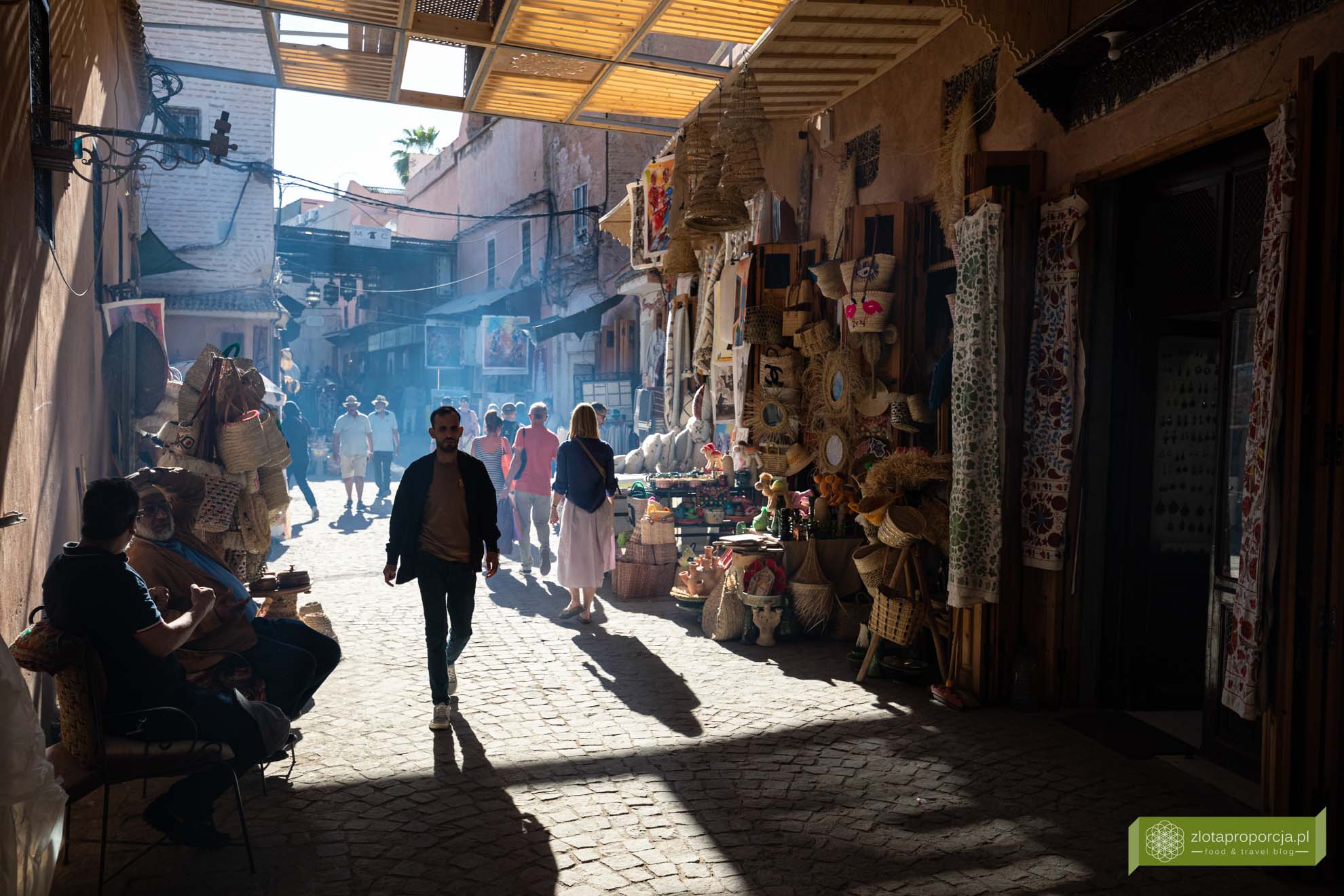 Marrakesz; suk Marrakesz; Maroko
