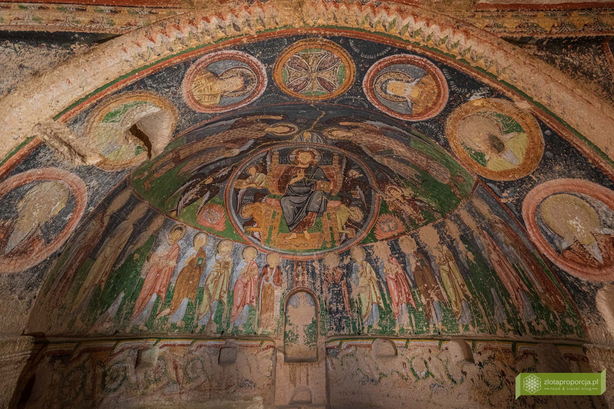 Kapadocja; Turcja; Rose Valley; Rose Vallej Turcja; Dolina Róż Kapadocja; Różowa Dolina; Dolina Róż; atrakcje kapadocji; Haçlı Kilise; Kościół Krzyżowy;