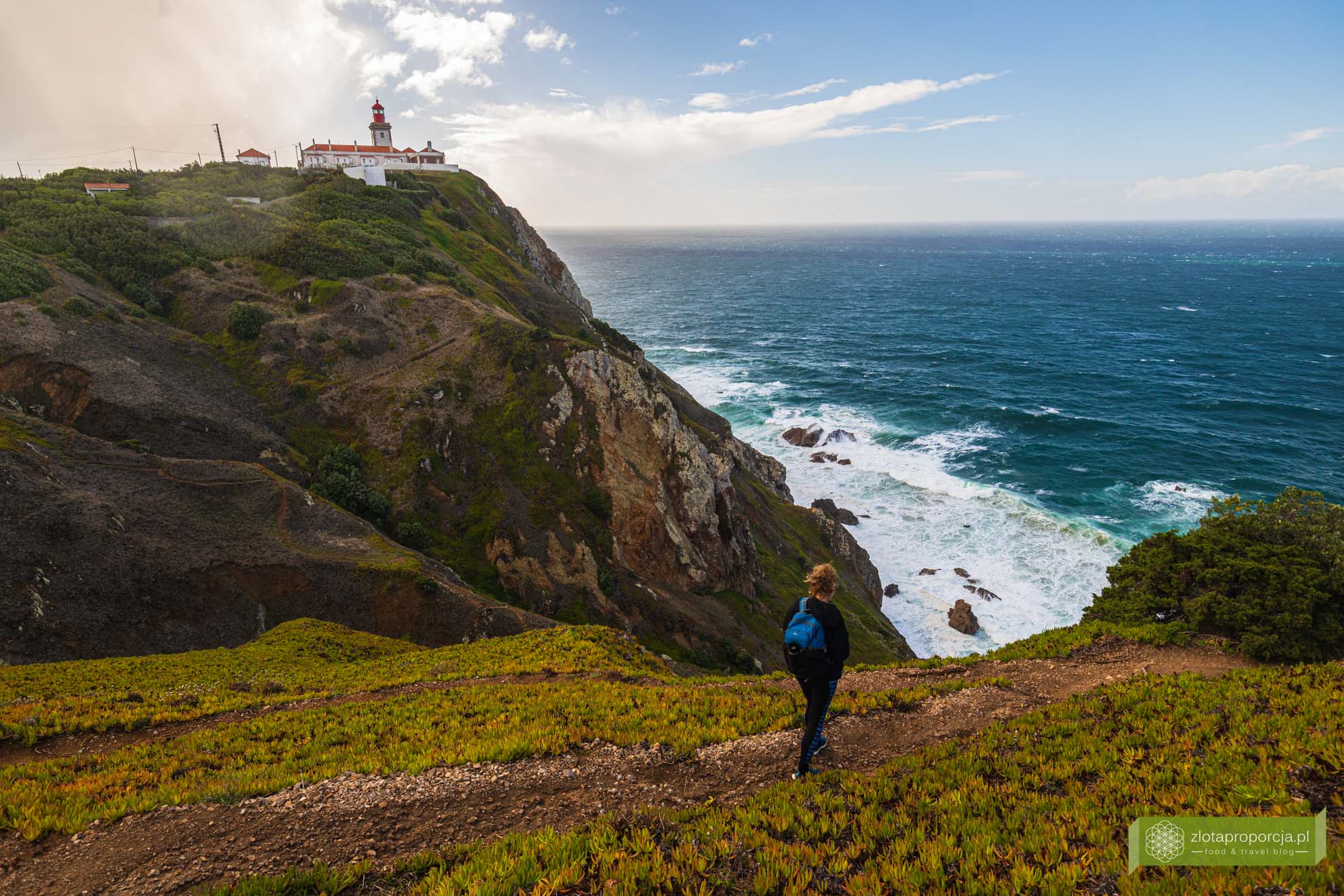Portugalia; Cabo da Roca, okolice Lizbony; PR7 Cabo da Roca;