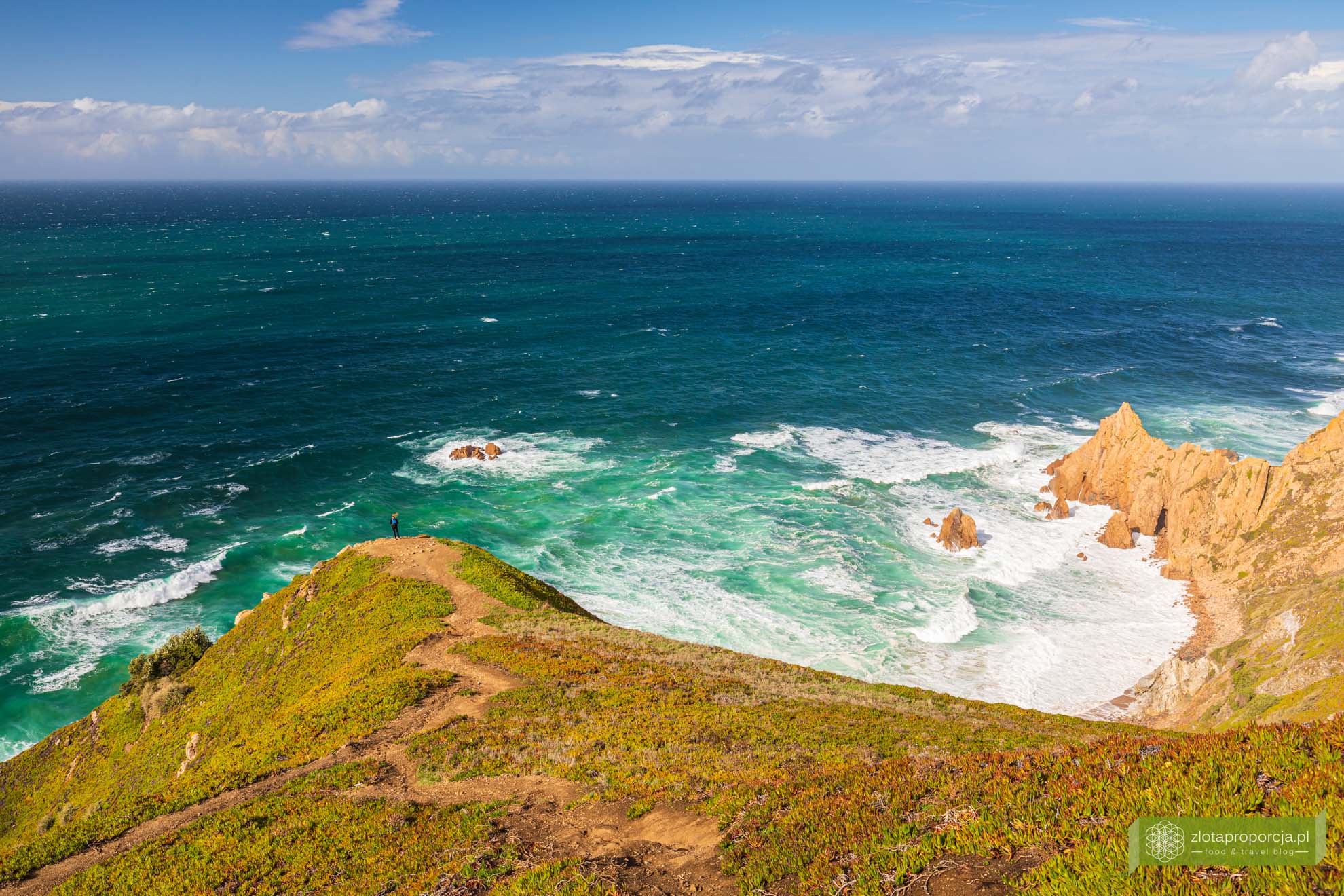 Portugalia; Cabo da Roca, okolice Lizbony; PR7 Cabo da Roca;
