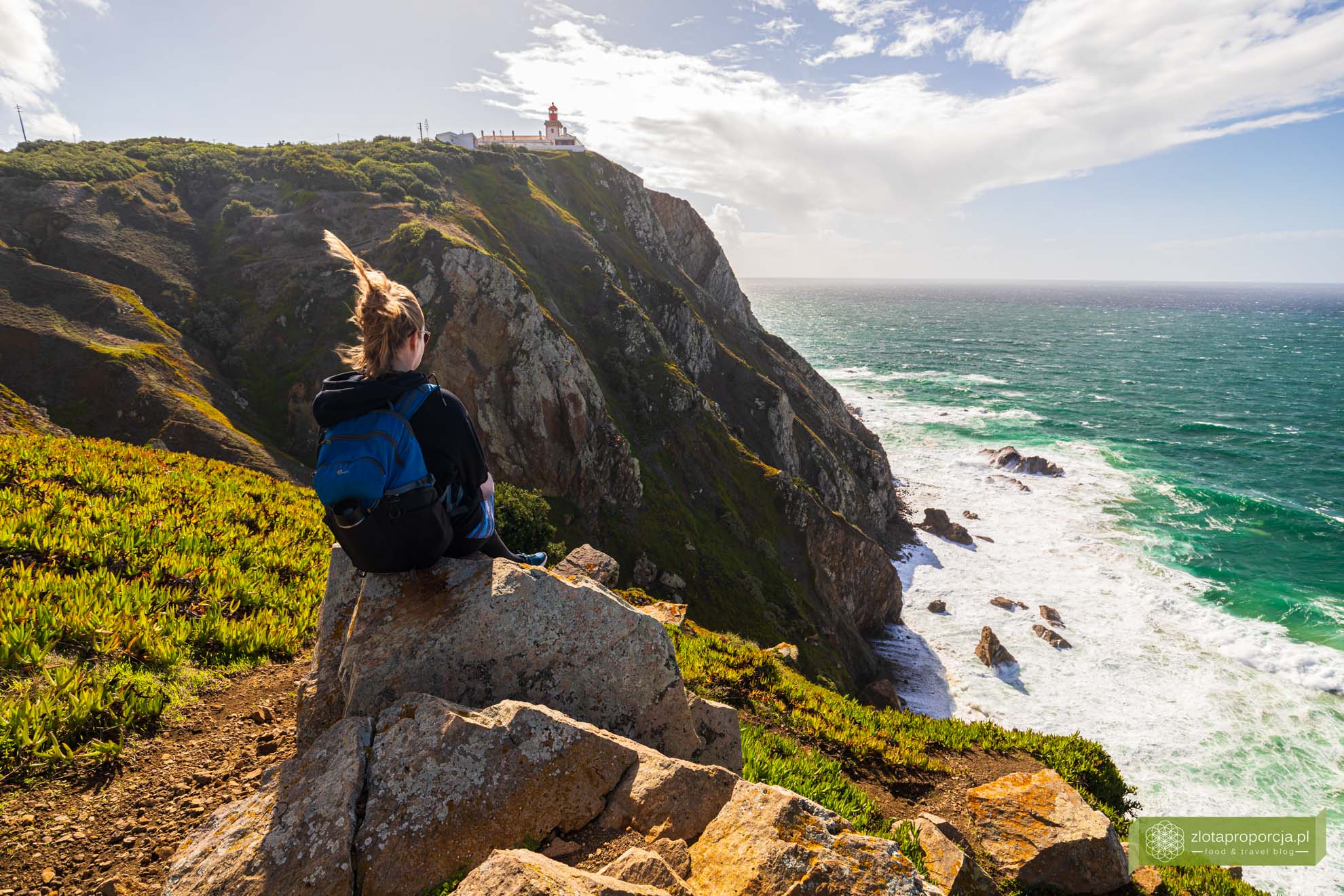 Portugalia; Cabo da Roca, okolice Lizbony; PR7 Cabo da Roca;