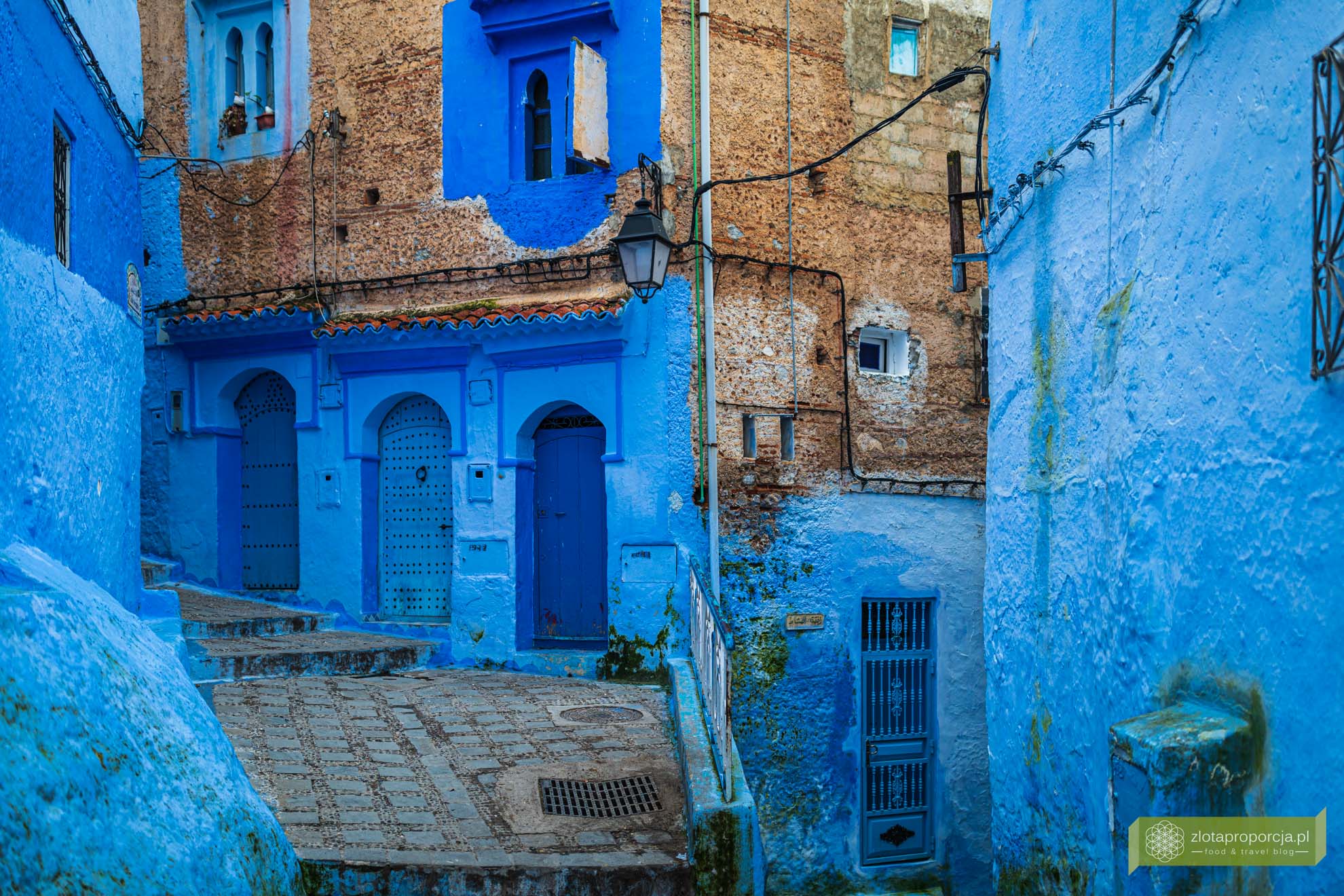 Maroko; Góry Rif; Szafszawan; niebieskie miasto Maroko; Rif; Chefchaouen;