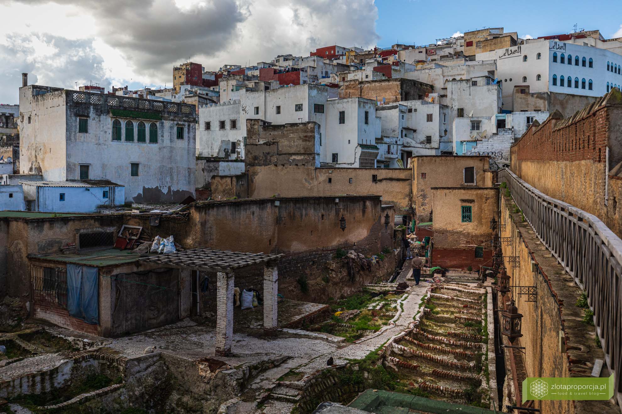 Maroko; Tetuan; medyna Tetuan; Tetuan garbarnia