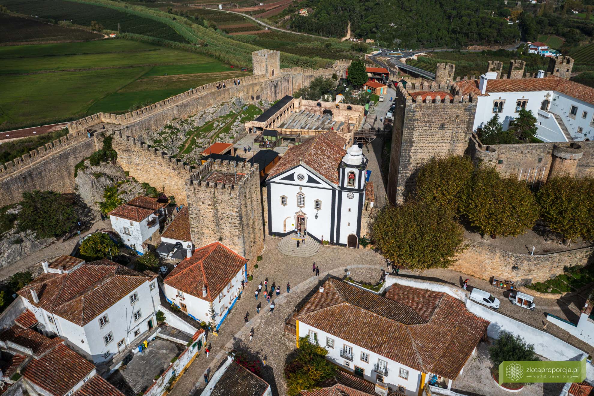 Obidos; Portugalia; atrakcje Portugalii; okolice Lizbony, atrakcje Obidos;