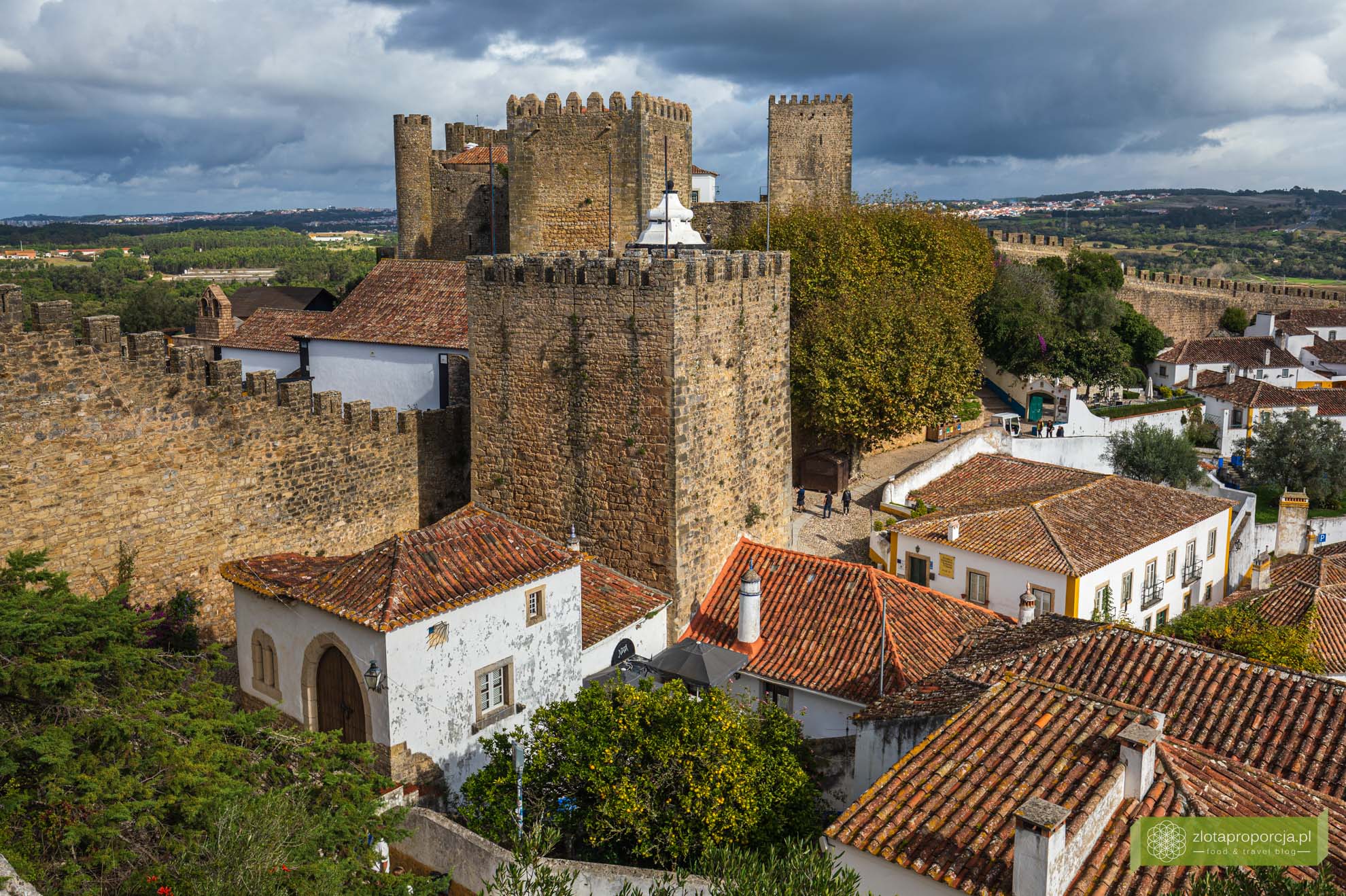 Obidos; Portugalia; atrakcje Portugalii; okolice Lizbony, atrakcje Obidos;